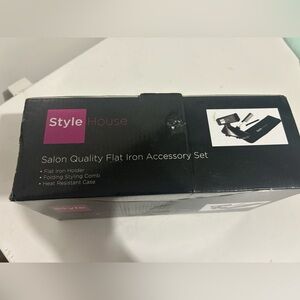 Style House Flat Iron Accessory Set